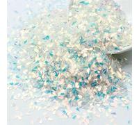 3-10mm Transparent Blue Gold Sequins Snowflake Love Stars Multi-Shape Sequins DIY Clothing Accessories Nail Craftsmanship 10-20g-water Droplets 3.0mm-20g