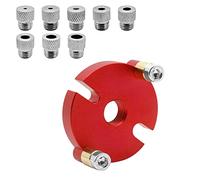 3-10mm Vertical Drill Guide Fixture Locator Hole Opener Drilling Locator Straight Round Jig Tool Woodworking Drilling Locator Guide Tool Kit