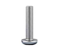 3/10pcs Laptop Screw M2 .5 M3 M4 M5 M6 M8 Small 316 Stainless Steel Round Head Machine Cross Wood Bolt Length=3-100mm(45 mm,M4 (10 Pcs))