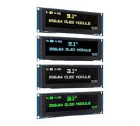 3.12 Inch for OLED LCD Display 256 x 64 SSD1322 16-Pin Parallel for Spi for Arduino Industrial Electronic Component Blue White Yellow Green (White)