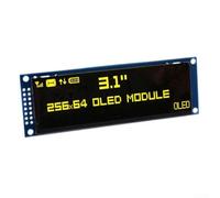 3.12 Inch for OLED LCD Display 256 x 64 SSD1322 16-Pin Parallel for Spi for Arduino Industrial Electronic Component Blue White Yellow Green (Yellow)