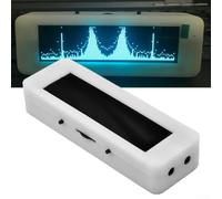 3.12 Inch OLED Music Spectrum Display Analyzer, Audio Level Indicator VU Meter Indicator 1P Enhance Your Sound Experience