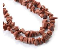 3-12mm Irregular Freeform Chips Gravel Beads Natural Stone Quartz Lapis Lazuli Tiger Eye Beads for Jewelry Making DIY Bracelet-Gold Sandstone,5-8mm