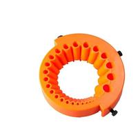 3-13mm Drill Bit Grinder for Electric for Impact Drills, Plastic Multifunctional Grinding Sharpener with 147x138mm Compact Design, Yellow