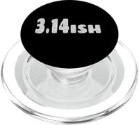3.14ish - Funny Pi Day Math Lover March 14th PopSockets PopGrip for MagSafe