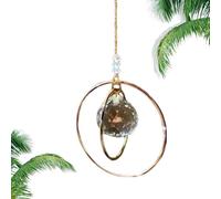 3.15 Inch Prism Pendant - Rotating Circular, Dream Car Charm | Bright Window Decoration, Galaxy Theme Portable Accessory