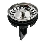 3.15 inch Stainless Steel Sink Drain Cover, Garbage Disposer Strainer Stainless Steel Plug,Rust Resistant Sink Strainer Basket for Moen for Waste King for Whirlaway for GE Disposer (80mm)