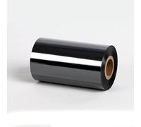 3.15'' x 984.25'（80mm x 300m) Premium Resin Enhanced Thermal Transfer PET/PVC Ribbon, 1'' Core Barcode Label Printer Resin-based Ribbon,Printer Wax Ribbon For Zebra,TSC, GoDex, Citizen（1 Roll ）