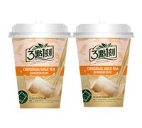 3:15PM Taiwanese instant Milk Tea Mix Cup Drinks 20g CONVENIENT & EASY TO DRINK - Original Milk Tea (Pack of 2)
