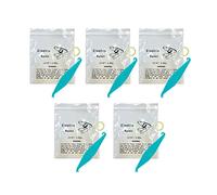 3/16 Inch Orthodontic Elastic Rubber Bands, 500 Pack Medium 3.5 Ounce Rubberbands Dreadlocks Hair Braids Fix Tooth Gap, 5 Pack Elastic Placer for Braces