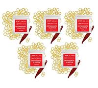 '3/16, Orthodontic Elastic Rubber Bands, Pack of 100 (Pack of 300) or 500 pack, Natural Or Neon Light, Top Knots + Free Elastic Pleasure For Straps Light Force 2.5 oz 500 Pack,Natural