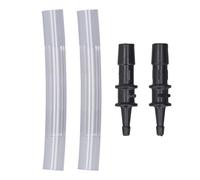 3/16 to 5/16 Manometer Tube Adapter, ABS Pressure Gauge Tube Connector for High Pressure Environments, Easy Maintenance with Great Sealing Performance, Fitting RMA316