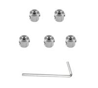 3-16mm Stainless Steel Drill Stop Ring Bit Positioner Shaft Collar Set Screw Carpentry Drill Stopper Woodworking Tools(3mm-5 pcs)
