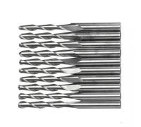 (3.17mm) 10pcs 3.175x17mm Spiral Ball Nose End Mill CNC Milling Cutter Engraving Bits