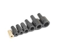 3.17mm/4mm/5mm/6mm/8mm Drill Chuck Connecting Rod Sleeve Copper Steel Taper Coupling Drill Chuck Connecting Rod(J 8mm)