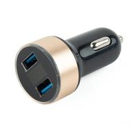3 1A Dual USB Car For 12V 24V Vehicles With LED Voltage Display And Intelligent Charging Technology