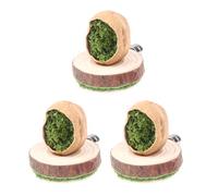 3-1PCS Magnetic Spider Hide Cave, Mini Jumping Spider Habitat Natural Hide Enclosure Decorative