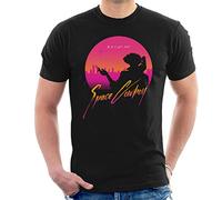 3 2 1 Lets Jam Cowboy Bebop Men's T-Shirt Black