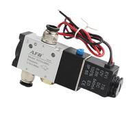 3/2 3V210-08NC Normally Closed 3V110-06NC 3V310-10NC Pneumatic Air Solenoid Valve Electric Control Gas Magnetic Valve 3V410-15NC(3v310-10nc,AC220V)