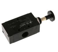 3/2 G1/2'' Axial Hand Lever Valve 0-8bar/0-112psi E.MC