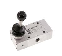 3/2 G1/4'' Hand Lever Valve Detent 0-12bar/0-168psi Airtec