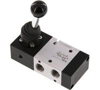 3/2 G1/4'' Hand Lever Valve Detent -0.95-10bar/-13.2-140psi