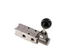 3/2 G1/4'' Hand Lever Valve Stainless Steel Detent -0.95-12bar/-13.2-168psi