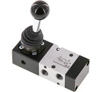 3/2 G1/8'' Hand Lever Valve Detent -0.95-10bar/-13.2-140psi
