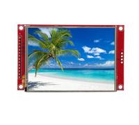 3.2 Inch 240x320 TFT LCD Display Module, Serial Peripheral Interface SPI LCD Screen with Memory Card Cage, 65K Color HD Display for Projects (With Touch)
