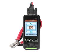 3.2 Inch Car Battery Tester 12V 24V Digital LCD Screen Automotive Analyzer with 4 Wire Kelvin High for Car Van Boat Motorcycle Battery Capacity Cranking and Charging System Test