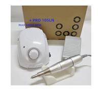 3 210 PRO 105LN Handle 50000 RPM Electric Manicure Nail Drill Machine Forte 210 Nail Art Tool(Dark Khaki)
