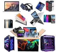 3-22 Pieces Assortment containing unsold Surplus appliances in 2024, Returns Palletn,A88,Black