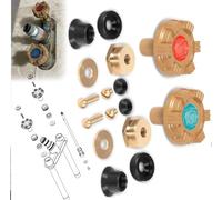 3. 22MH Faucet Fixing Toolkit: Brass Components + Solder-Ready Parts for Model 22 Hotel/Gym Plumbing Repair Kit