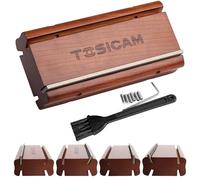 3/23/35/90 Degree Guitar Fret End Beveling File, 4 in 1 fret file - Guitar Bass Fret End Dressing, Guitar Fret Crowning End Bevel File Luthier Tools for Rounding, Shaping and Deburring