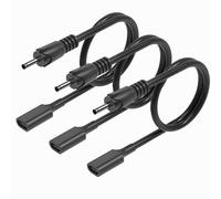 3.28Ft USB C to DC Plug 3.5mm x 1.35mm Adapter Cable, Type C Female to DC Power Charger Converter Cable for Printer, CCTV, Digtal Piano, Balenced Bicvcle, Table Lamp, 3Pack