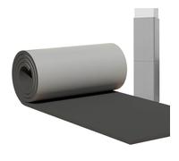 3.28ft Wide Garage Wall Protector, Basketball Pole Padding Self-Adhesive Column Protector, 0.78 Inch Thick Foam Wall Guard, Leather Post Wrap for Basement, Gym(Grey,Length 4m/13.1ft)