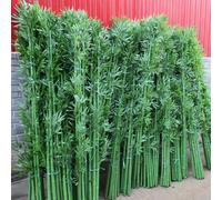 3.2ft 4.9ft 5.9ft Extra Large Artificial Bamboo Plants Easy to Assemble Faux Trees for Indoor & Outdoor Garden Decor Set of 10 (1.2m/47.2in)