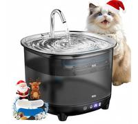 3.2L Wireless Cat Water Fountain for Drinking, 3 Mode Motion Sensor Cat Drink Fountain 5000mAh Rechargeable Water Fountain with Filters, Cordless Pet Water Dispenser for Cats