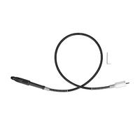 3.2mm Chuck Electric Drill Flexible Shaft, Flexible Shaft Power Tool Accessory with M19 Thread, 1.1m Carbon Steel Drive for Rotary Tools, Grinders and Small Drills