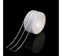 3.2Mx3.8CM Waterproof Bathroom Sink Sealing Strip Tape PVC Self Adhesive Mold Proof Wall Stickers for Kitchen Stove Toilet Gap-all clear