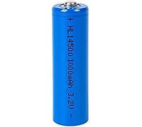 3.2V 14500 LiFePO4 1000mAh Battery AA Size Rechargeable Battery For Solar Lights (3.2V 1000mAh),1 PCS