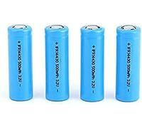 3.2V LIFEPO4 14430 500MAH Rechargeable Solar Battery For Outdoor Solid Panel Garden Lights Toothbrush Rasper Pocket Lamp (4pcs)