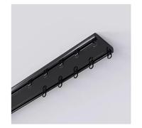 3.3-26ft Curtain Conjoined Double Track Rails Ceiling Mounting, Heavy Duty Partition Room Divider Curtain Track System, Aluminum Window Rod Pole Connecting For RV Living Room Hospital Bedroom(Color:Bl