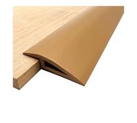 3.3/4.0/6.6/9.8 Ft Floor Transition Strip Vinyl Door Threshold Ramp Self Adhesive Carpet Edging Strip Doorway Edge Trim for Floo/Tile(Brown,4.0ftx20mm)