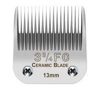 3-3/4FC Blade Detachable Pet Clipper Replacement Blades Compatible with A*dis Pet Clipper/Oster A5/W*AHL KM Series Dog Clipper, Detachable Ceramic Blade,1/2-Inch Cut Length (13mm)