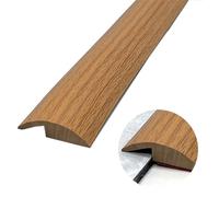 3.3/6.6/9.8 ft Carpet Threshold Transition Strip, Self Adhesive Carpet Edge Strip, PVC Edging Trim Strip, Suitable for Threshold Height Less Than 3.0/5.0 mm(Yellow Oak,5.0mm x 3.0m)
