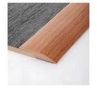3.3 Ft Carpet & Floor Edging Trim Strip, Self Adhesive PVC Floor Transition Strip for Uneven Floors Heights Within 5.0 mm(Wood)