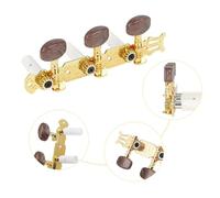 3+3 Open Guitar String Tuning Pins Agate Head Stigma Guitar Tuning Keys Guitar Parts Guitar Tuning Peg Headstock Set