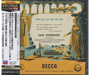 ワーグナー: 楽劇「トリスタンとイゾルデ」, 「神々の黄昏」から管弦楽曲集; チャイコフスキー: イタリア奇想曲, 「組曲第3番」から「主題と変奏」