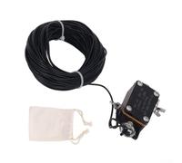 3-30MHz HF Shortwave Antenna End-Fed Half-Wave 1:49 Balun for Mini Radio 20m Cable Kit